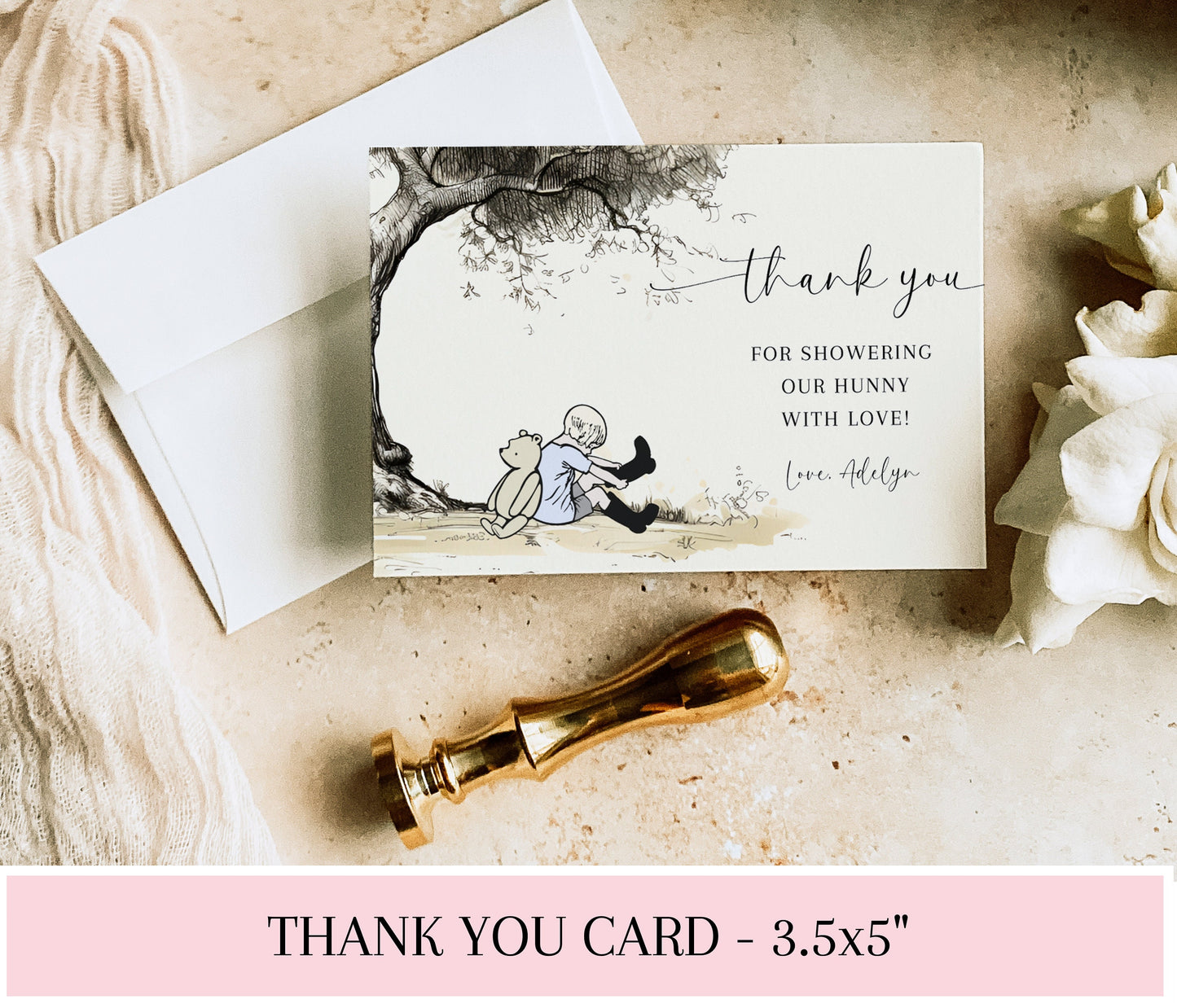 Pooh Girl Baby Shower Invitation Templates