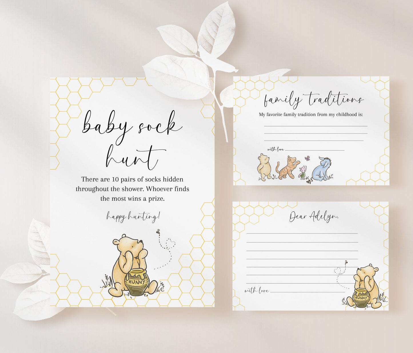 Winnie The Pooh Baby Shower Games