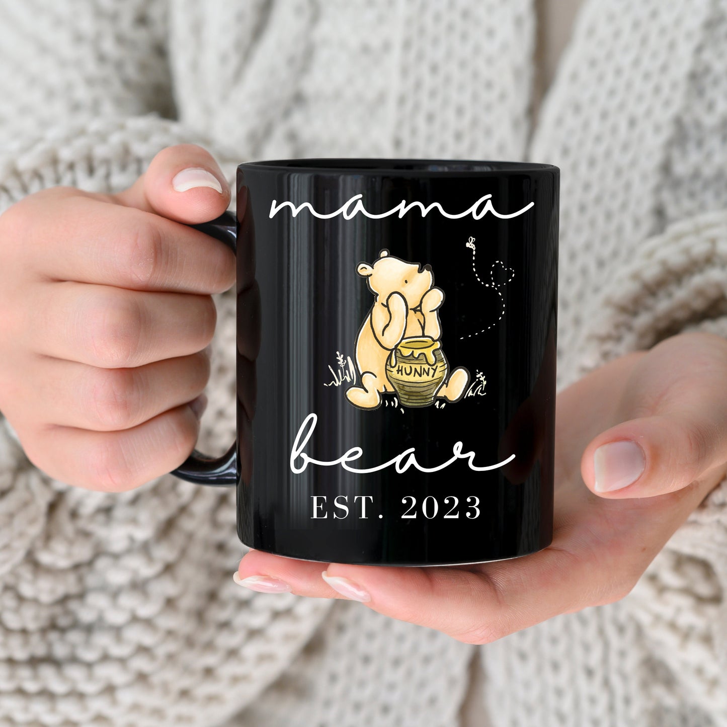 Custom Mama Bear Winnie the Pooh Mug