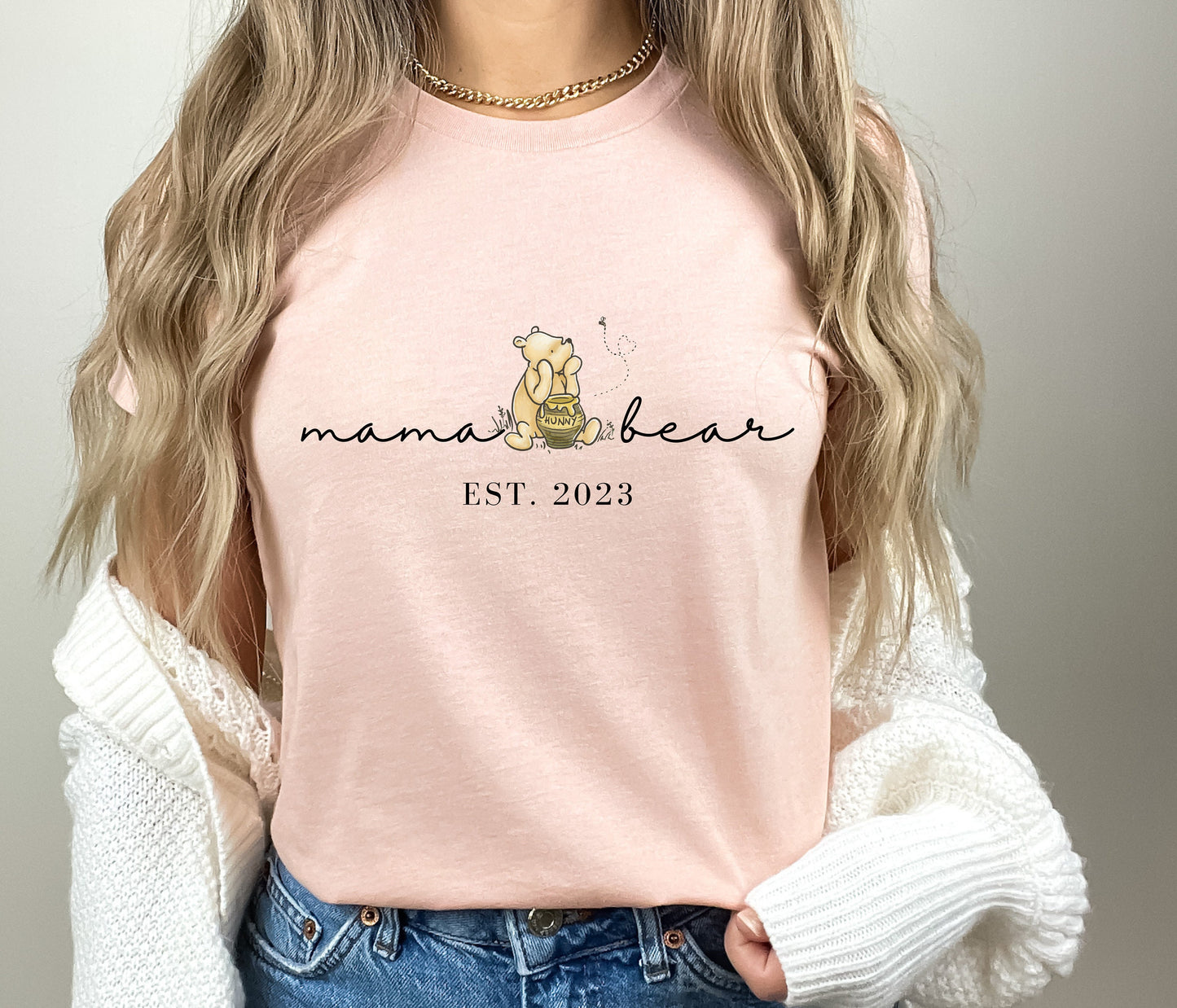 Custom Mama Pooh Bear Shirt