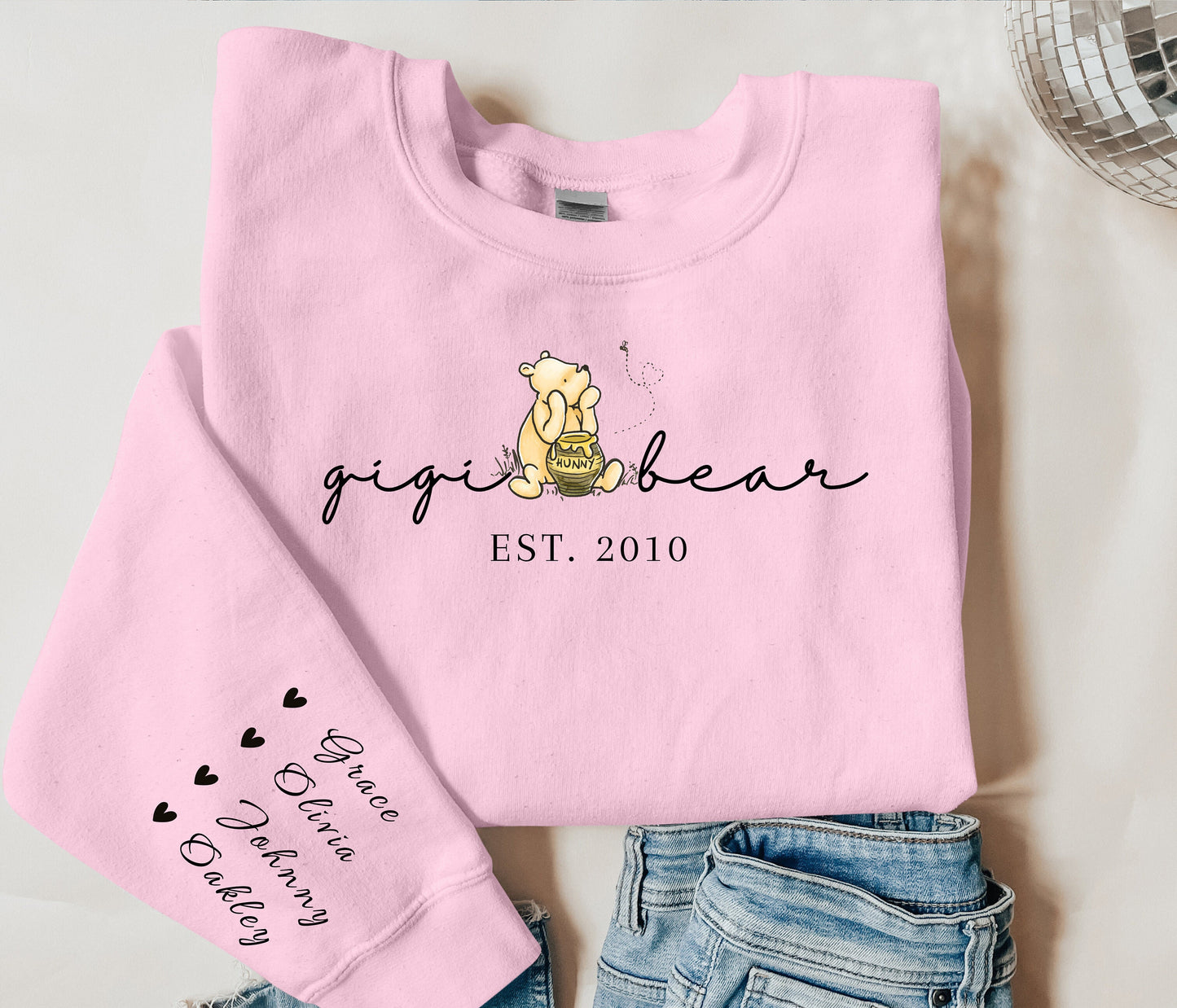 Custom Gigi Winnie the Pooh Sweatshirt