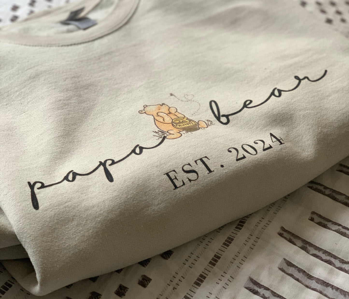 Custom Papa Bear Sweatshirt