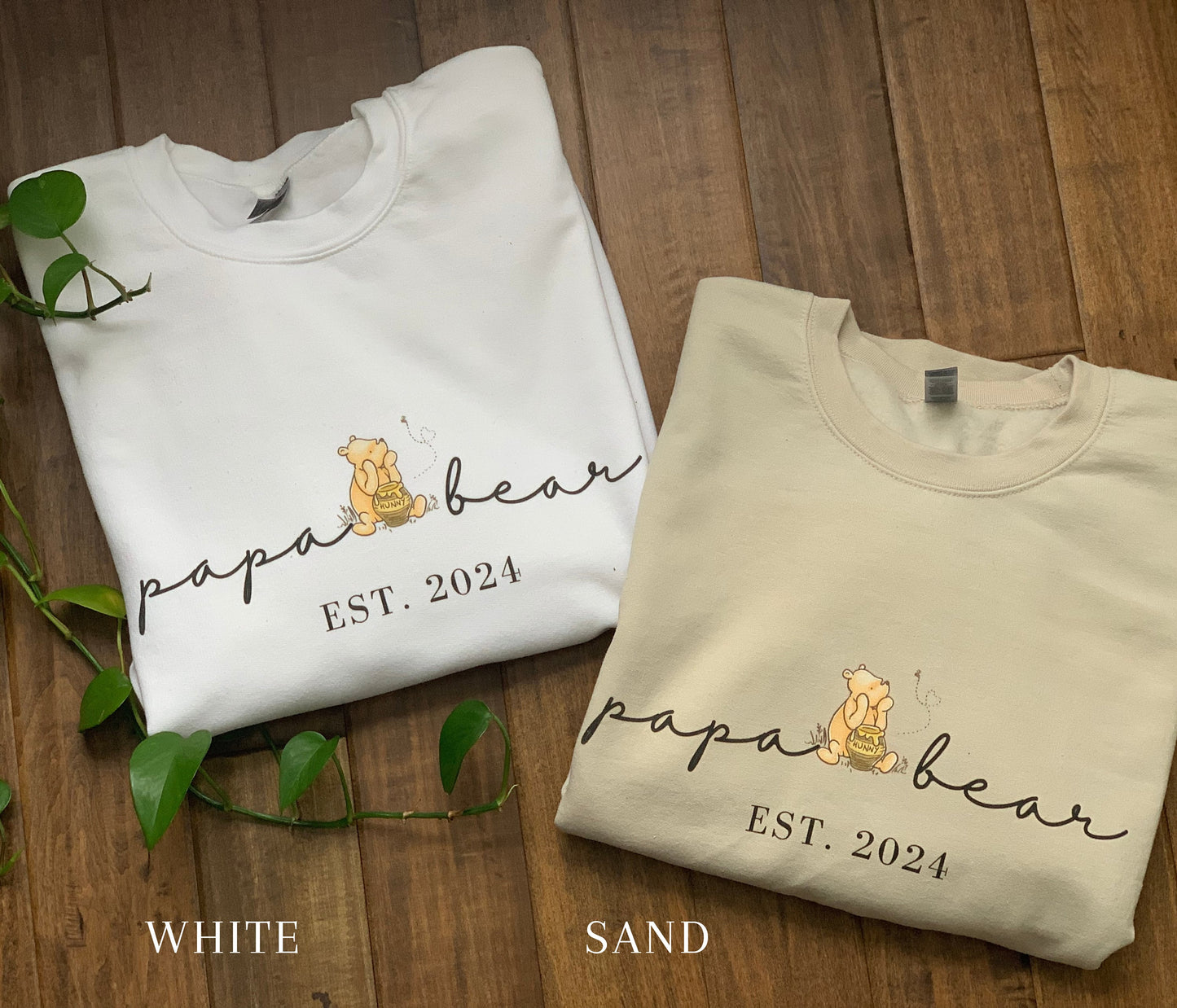 Custom Papa Bear Sweatshirt