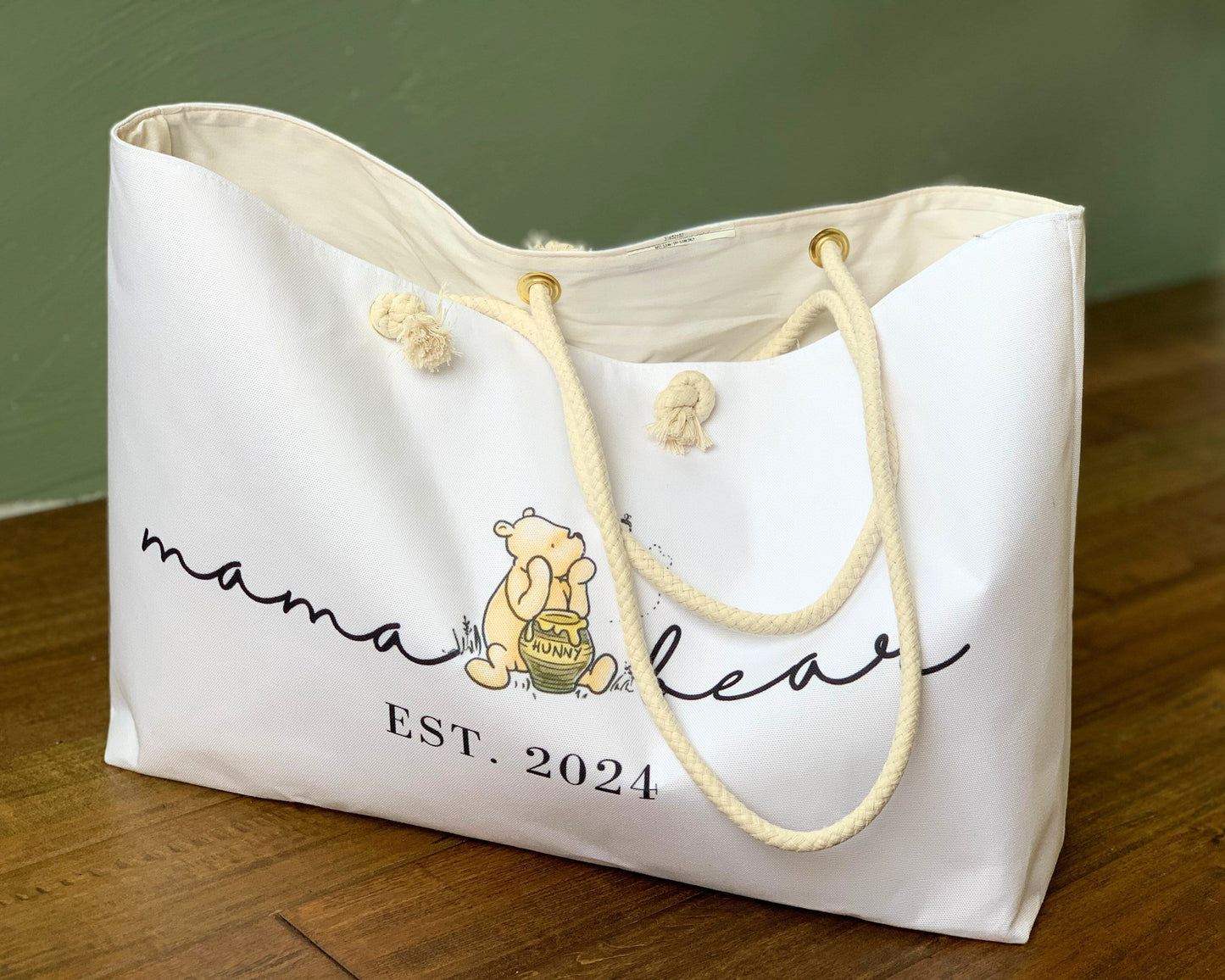 Custom Mama Bear Bag Winnie the Pooh
