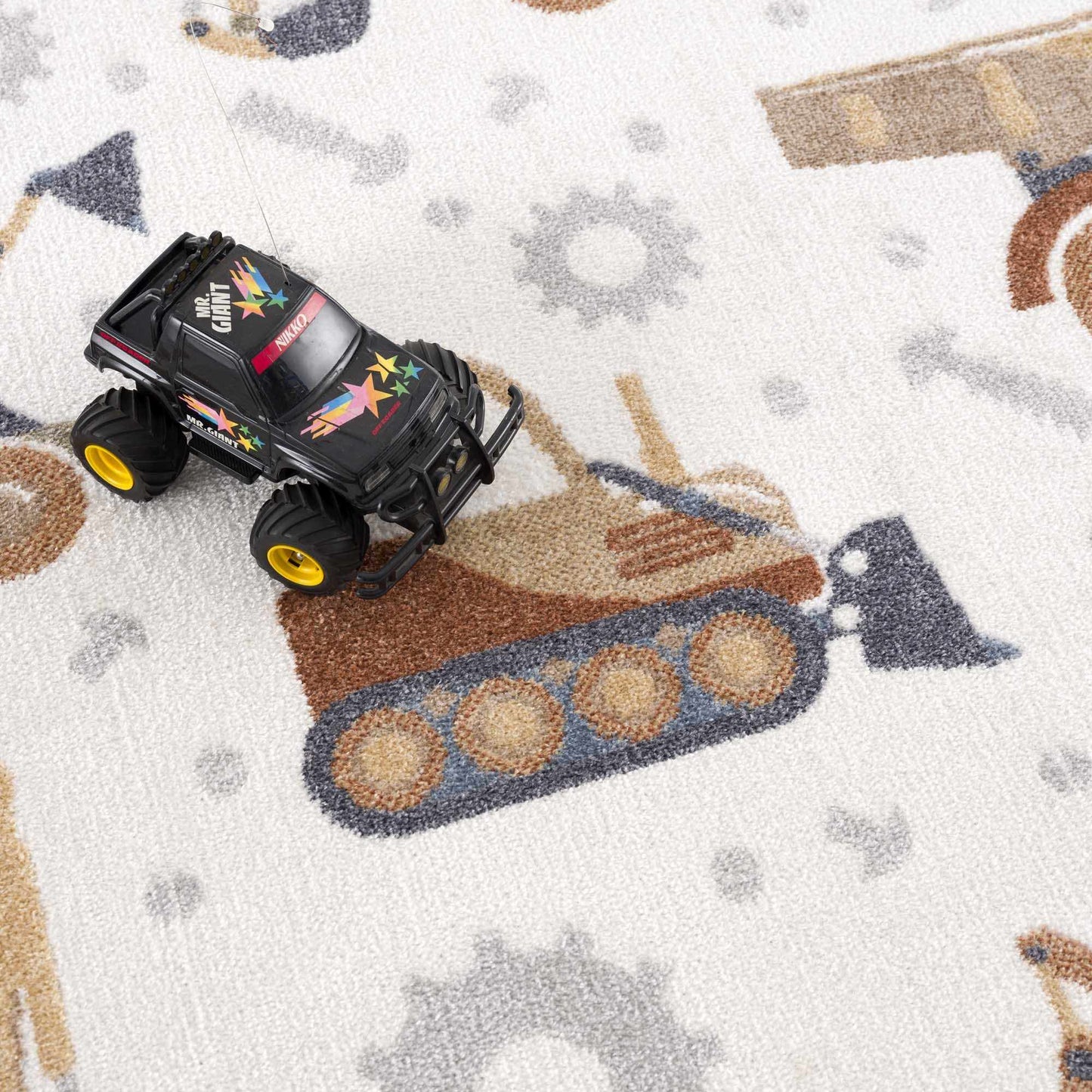 Vintage Tractor Nursery Rug