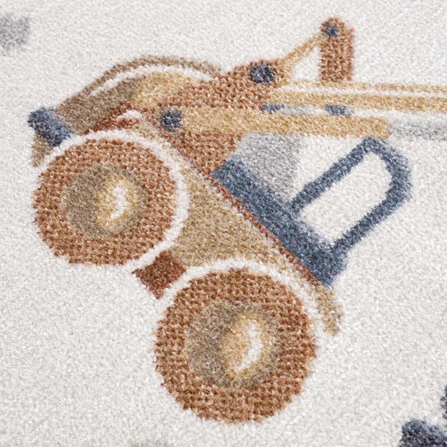Vintage Tractor Nursery Rug