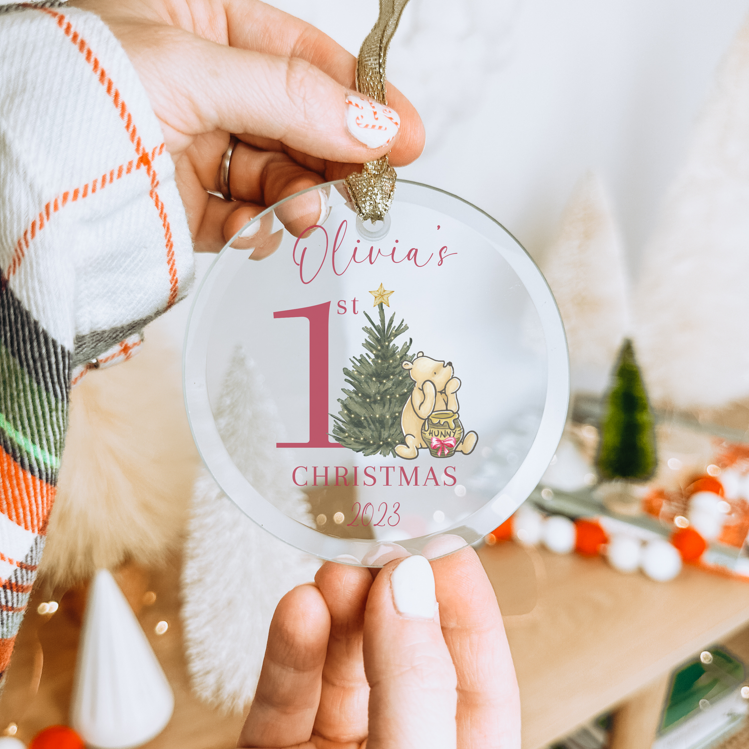 Custom Pooh Ornaments