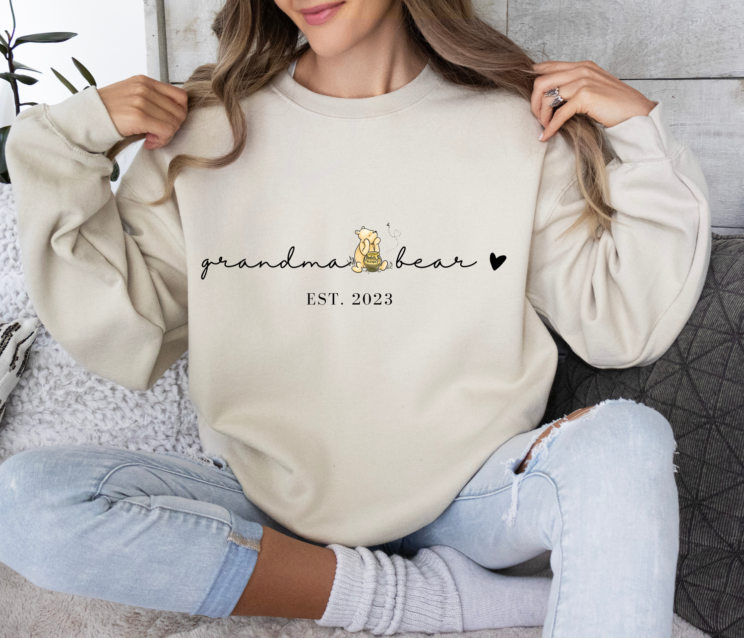 Grandma Bear Crewnecks