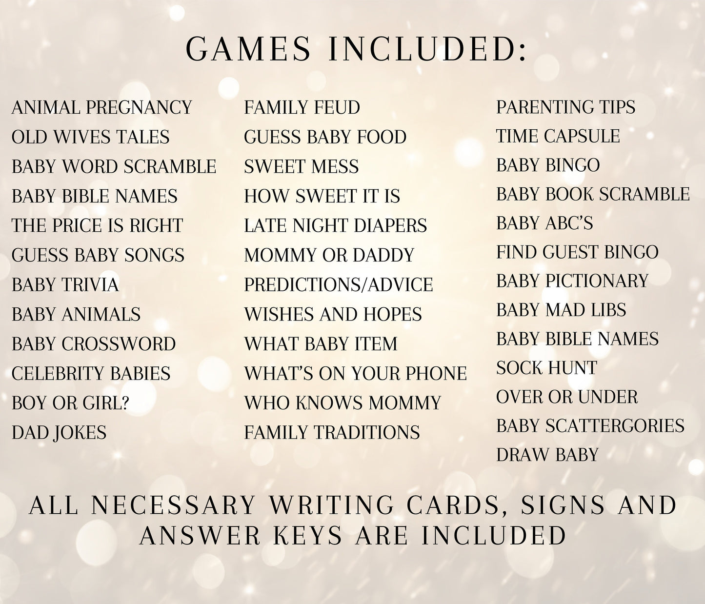 Winnie The Pooh Baby Shower Games