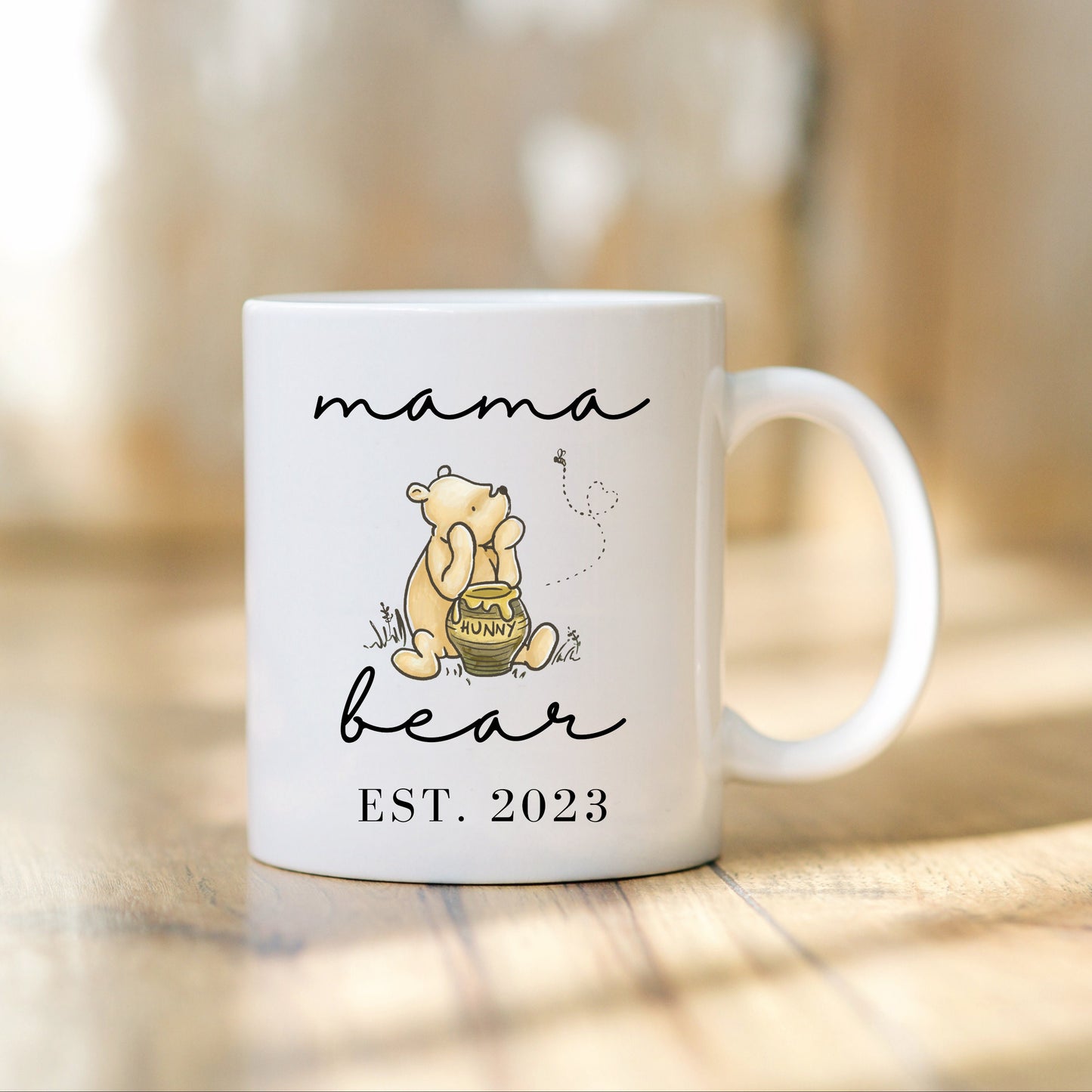 Custom Mama Bear Winnie the Pooh Mug
