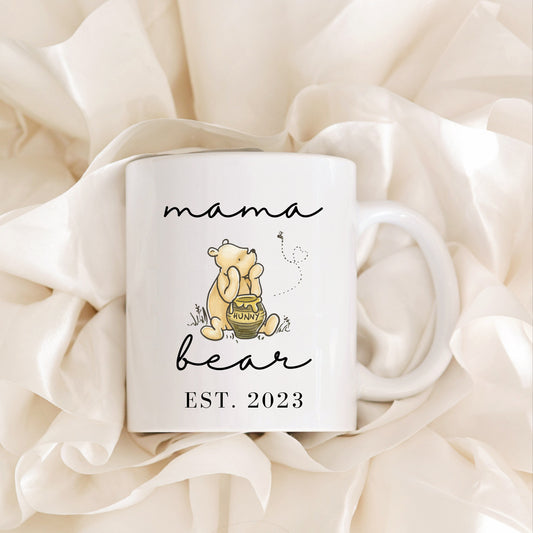 Custom Mama Bear Winnie the Pooh Mug