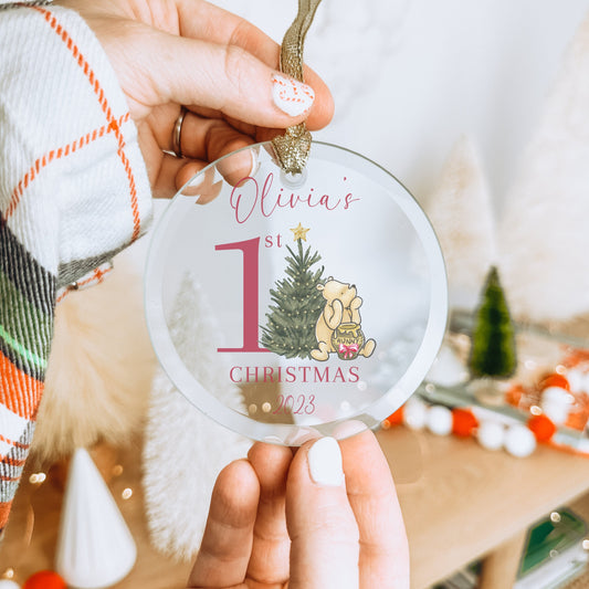 Winnie the Pooh First Christmas Baby Ornament
