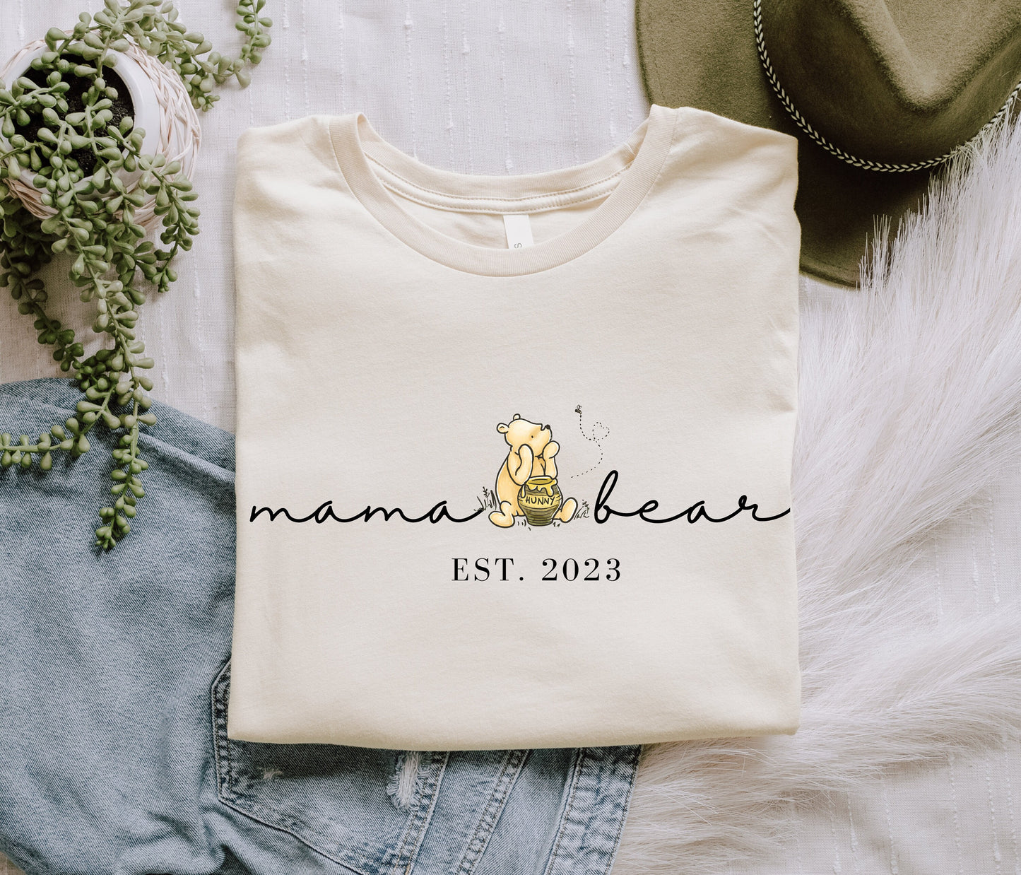 Mama Bear Papa Bear T-Shirt Set
