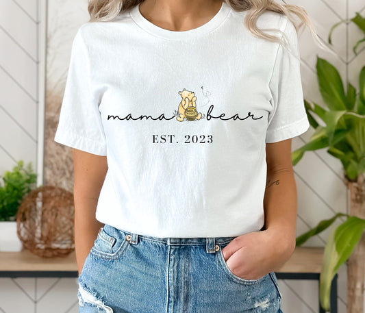 Custom Mama Bear T-Shirt
