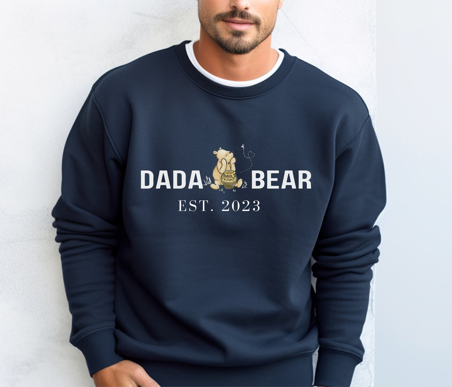Dada Bear Customized Crewneck