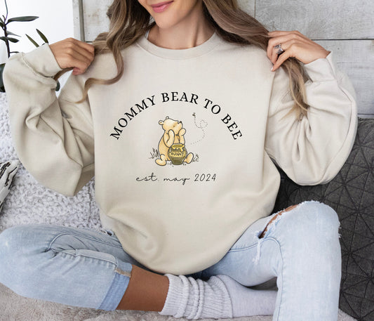 Mommy to Bee Pregnancy Sweatshirt