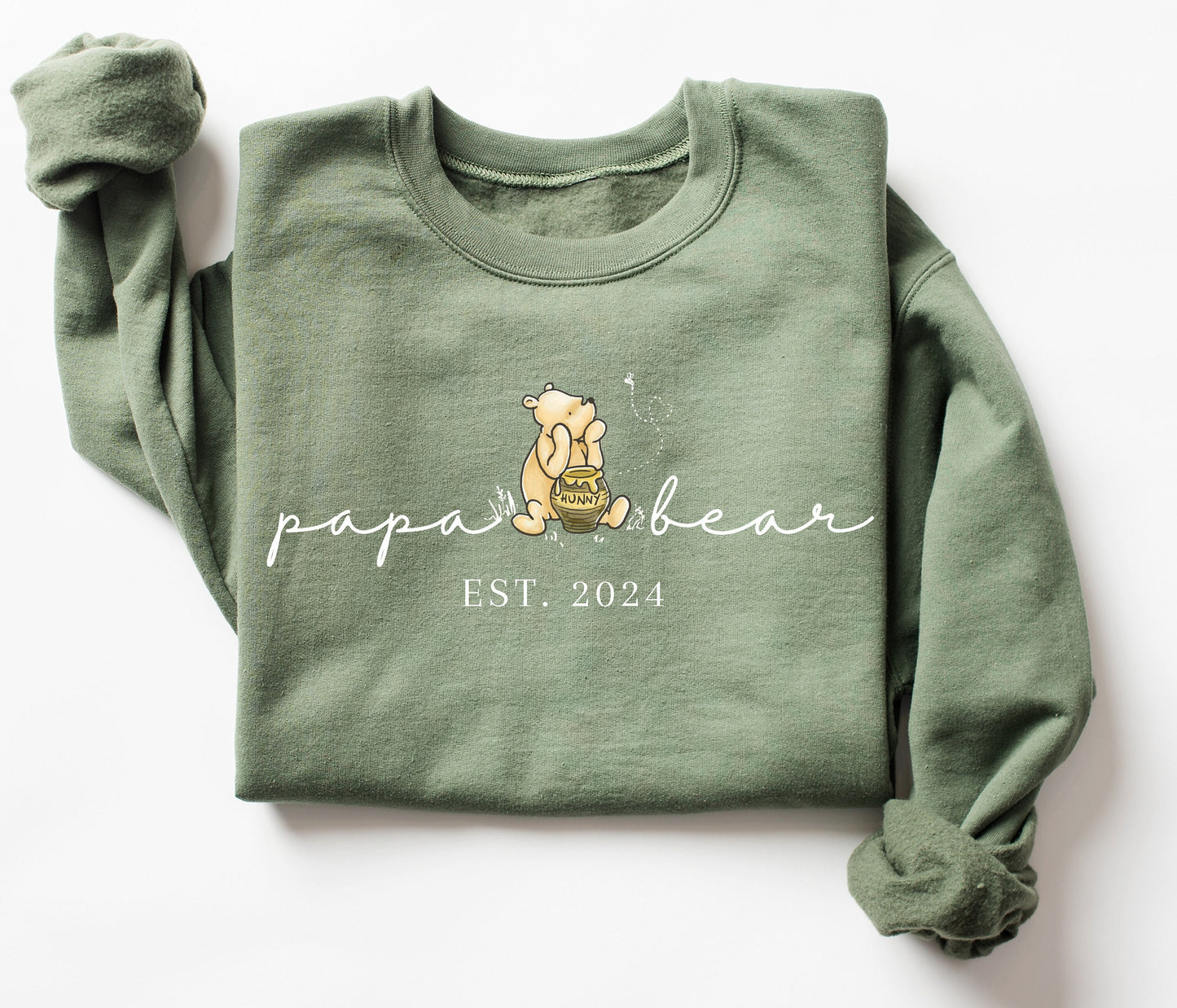 Custom Papa Bear Sweatshirt