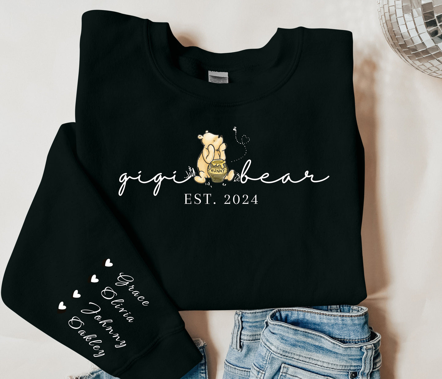 Custom Gigi Winnie the Pooh Sweatshirt