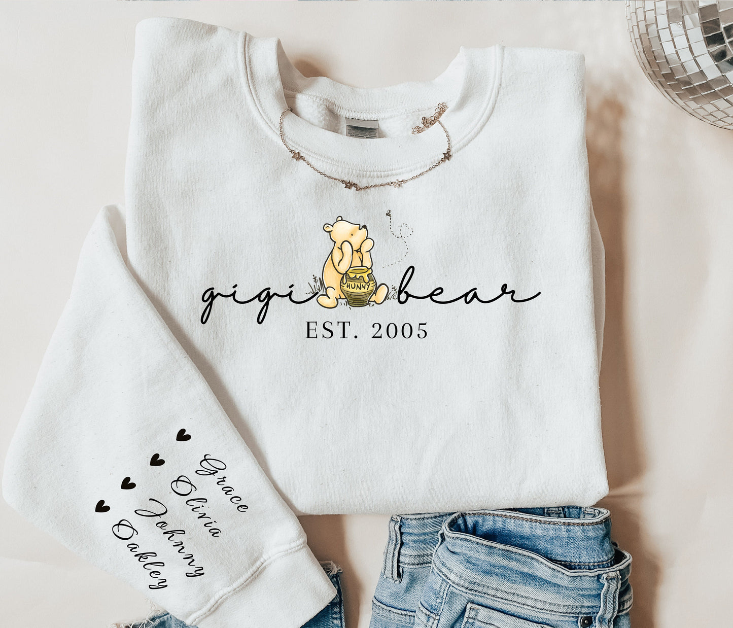 Custom Gigi Winnie the Pooh Sweatshirt