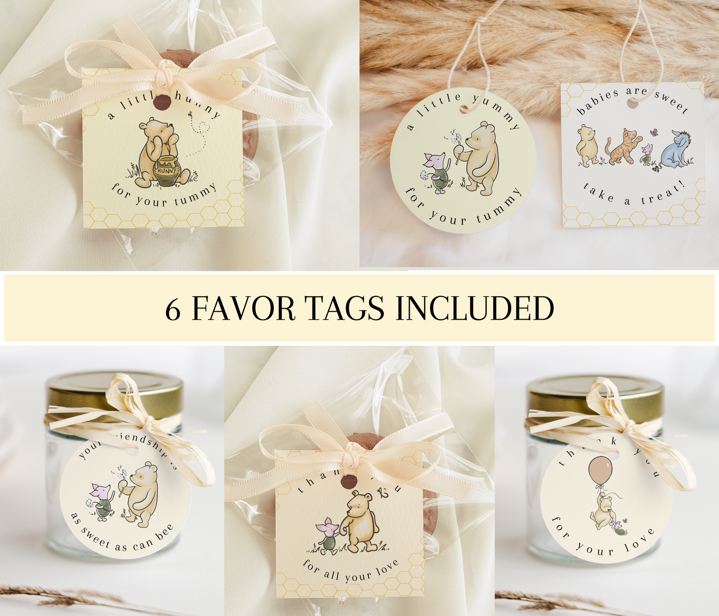 Classic Winnie the Pooh Baby Shower Bundle